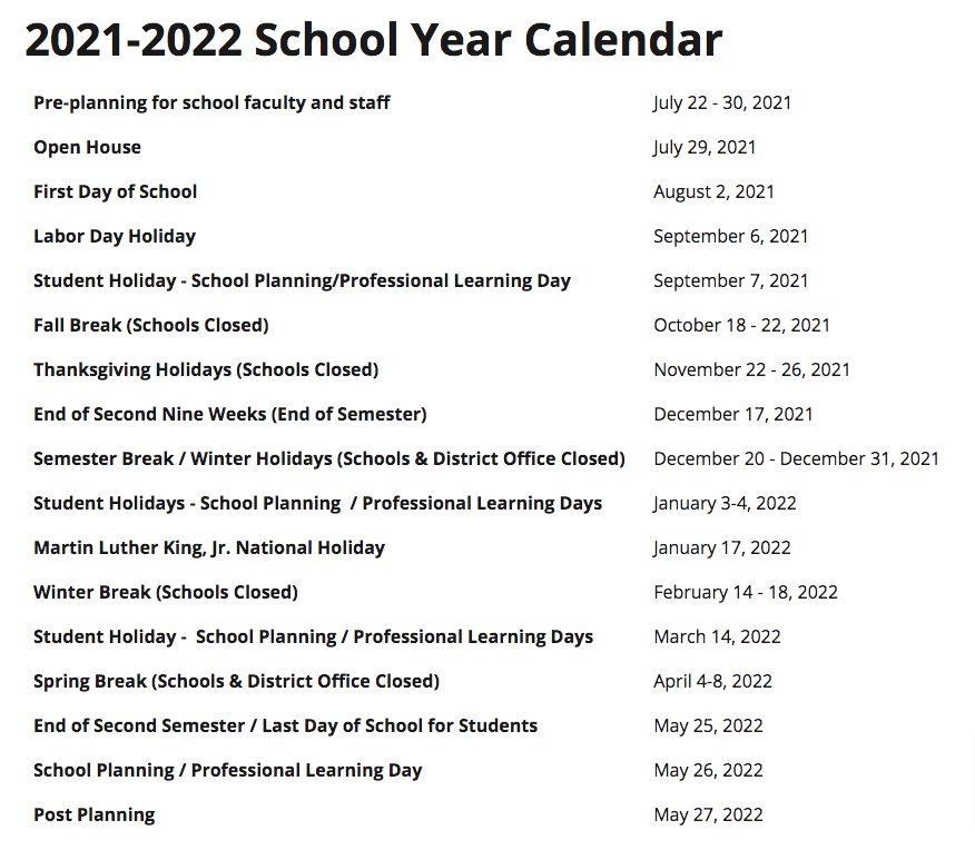 Bulloch Academy Calendar 2024 Printable Calendars AT A GLANCE