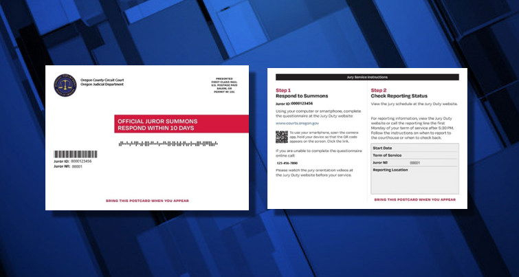Deschutes County Circuit Court Moving To New Jury Summons Form Via 